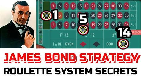 american roulette james bond strategy
